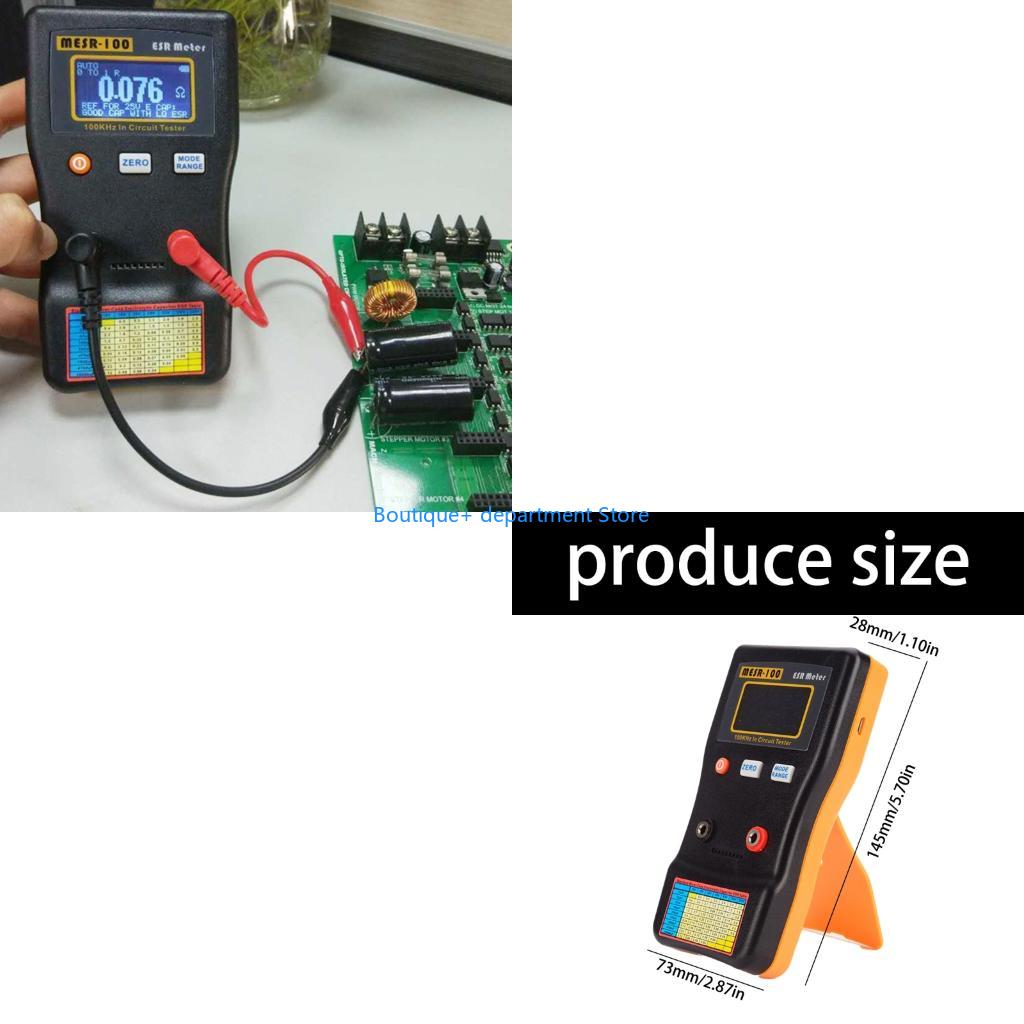 Electronics Repair Guide - 콘덴서 시리즈 저항 측정을 위한 E1PD