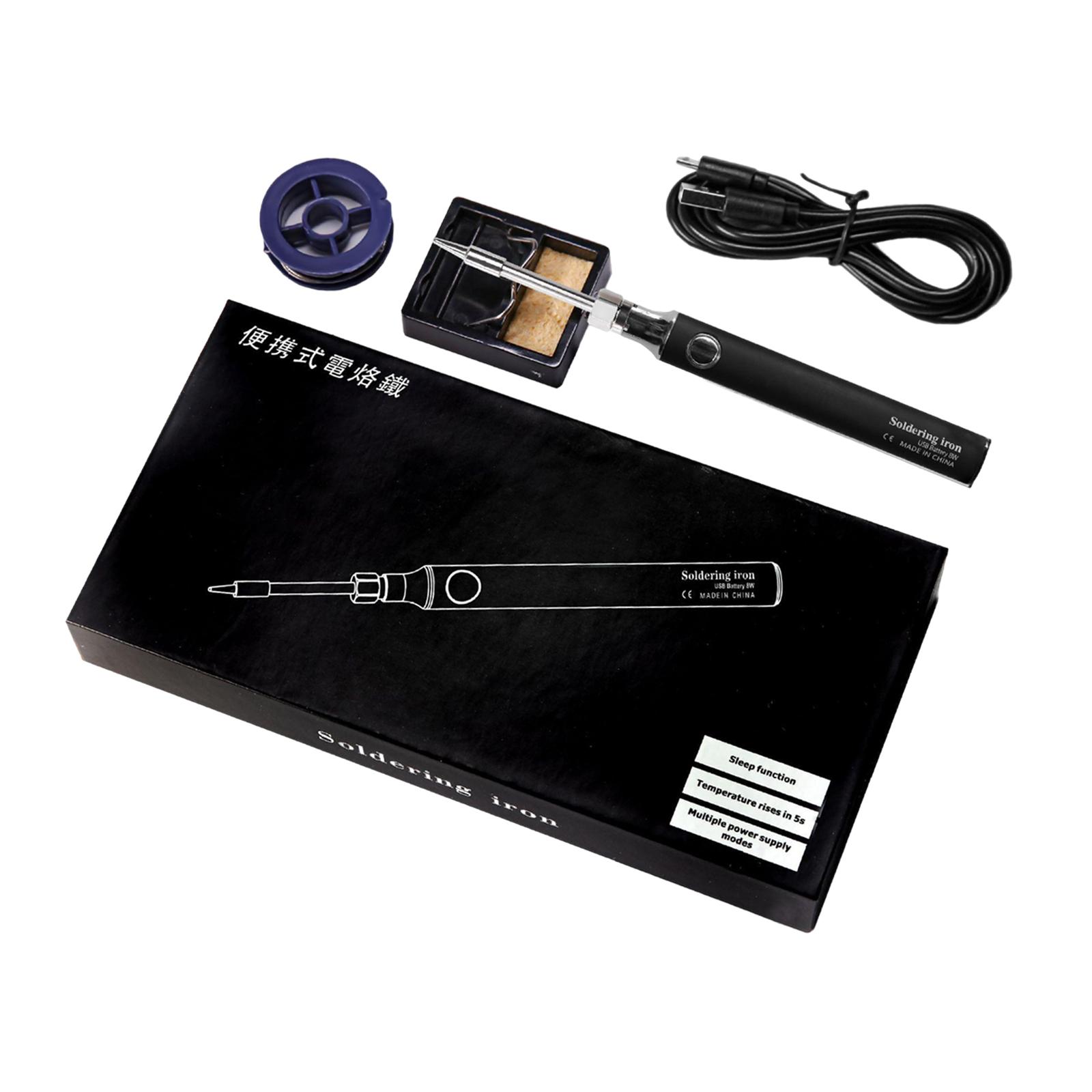 Electronics Repair Hobby - 전자 납땜 인두 키트 USB 충전식