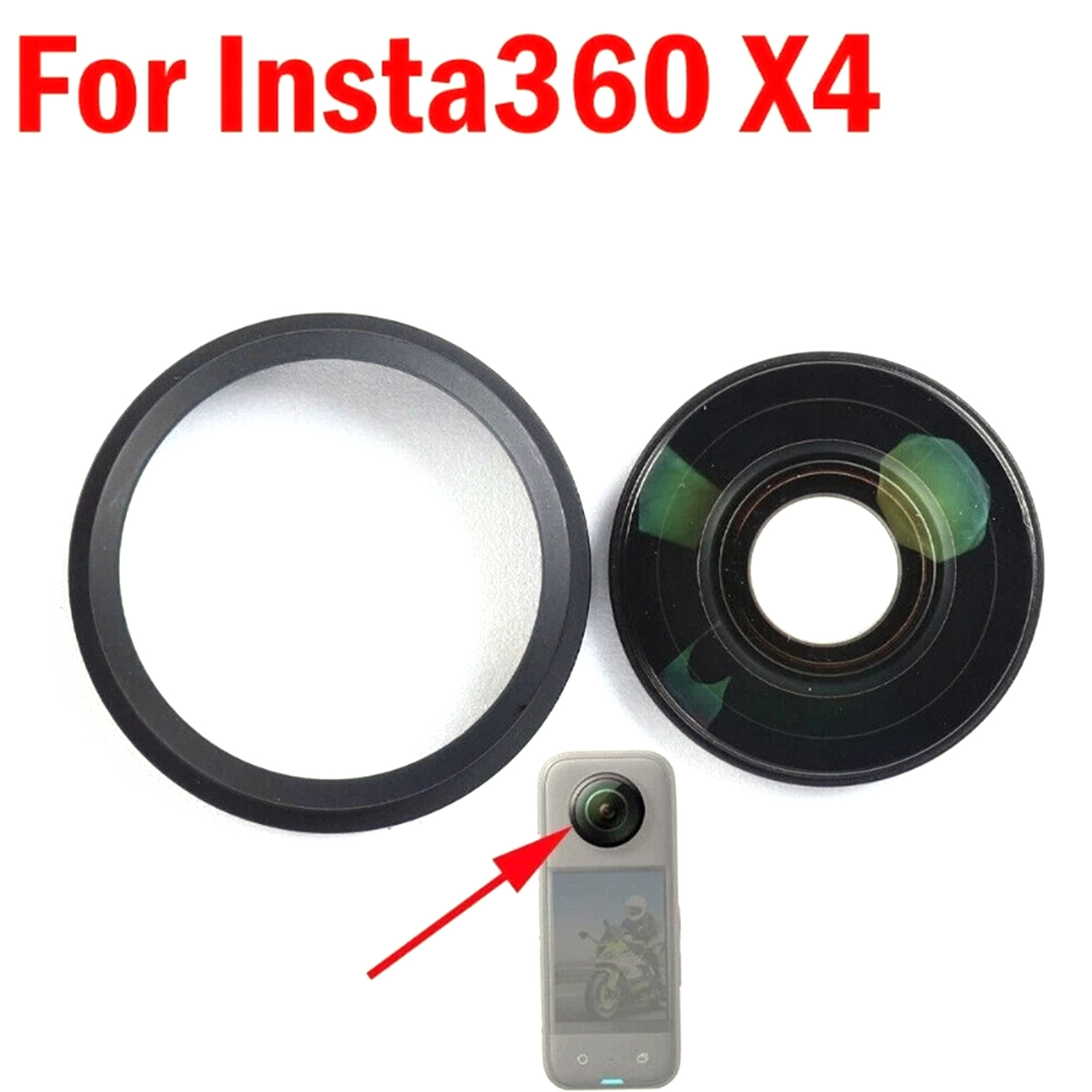Insta360 One X4용 렌즈 유리 금속 고정 프 - Insta360 Camera X4 리뷰 및 가격