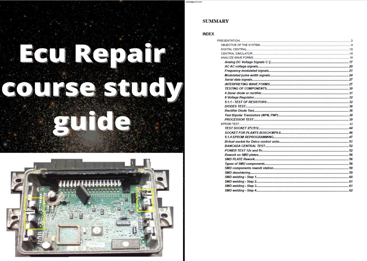 5 PCS ECU 수리 매뉴얼 워크샵의 주입 모듈 수리 - Electronics Repair Guide 리뷰 및 가격